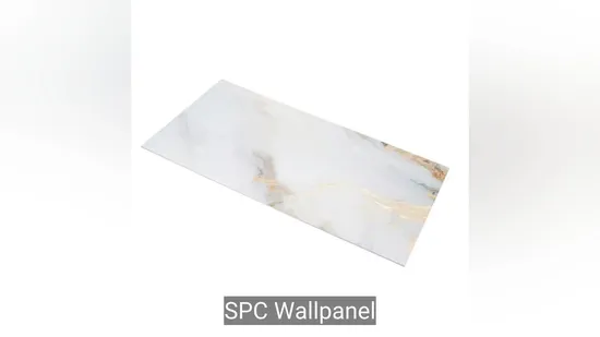 Painel de parede de plástico Spc/PVC durável para decoração de casa moderna, preço direto de fábrica