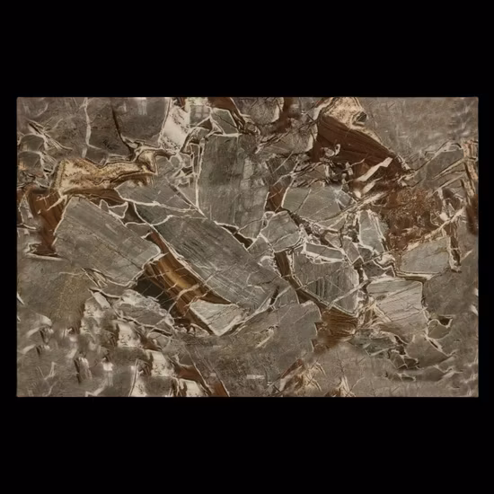 Painel de parede decorativo WPC com fundo de mármore para TV