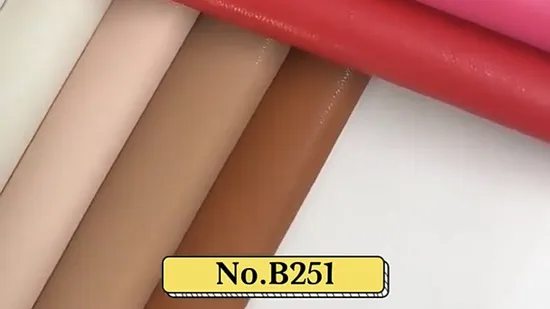 Couro de PVC personalizado OEM ODM com relevo antiestático para calçados